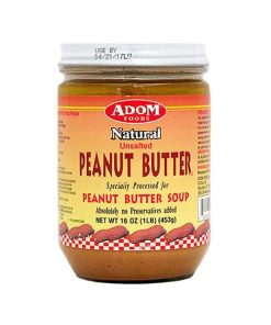 Adom Peanut Butter (African Groundnut Paste)