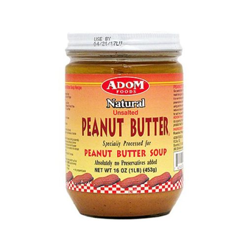 Adom Peanut Butter (African Groundnut Paste)