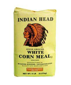 Indian Head White Corn Meal 5lbs