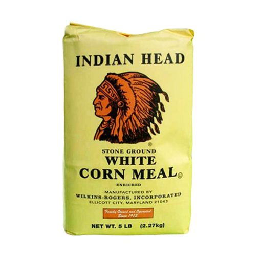 Indian Head White Corn Meal 5lbs