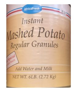 Africa Fresh Instant Mashed Potato - Regular Granules (6lbs)