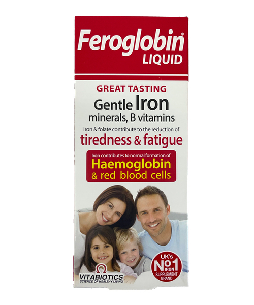 Feroglobin Vitabiotics - B12 Iron Supplement Liquid